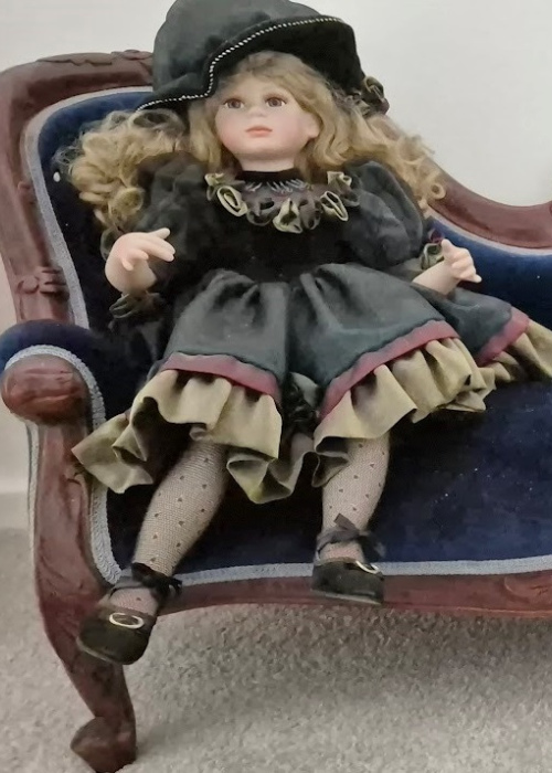Doll - blond hair