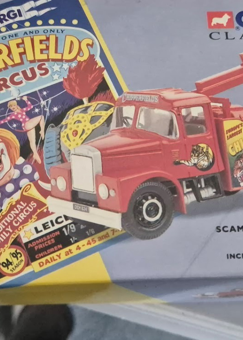 Scamell highwayman with crane